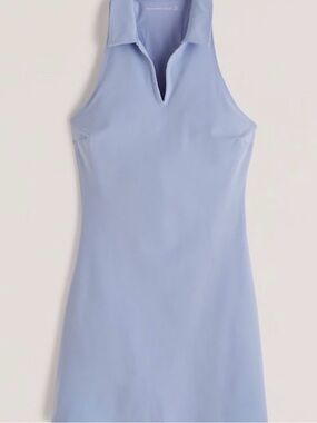 Abercrombie & Fitch Light Blue Tracker Polo Athletic Dress
